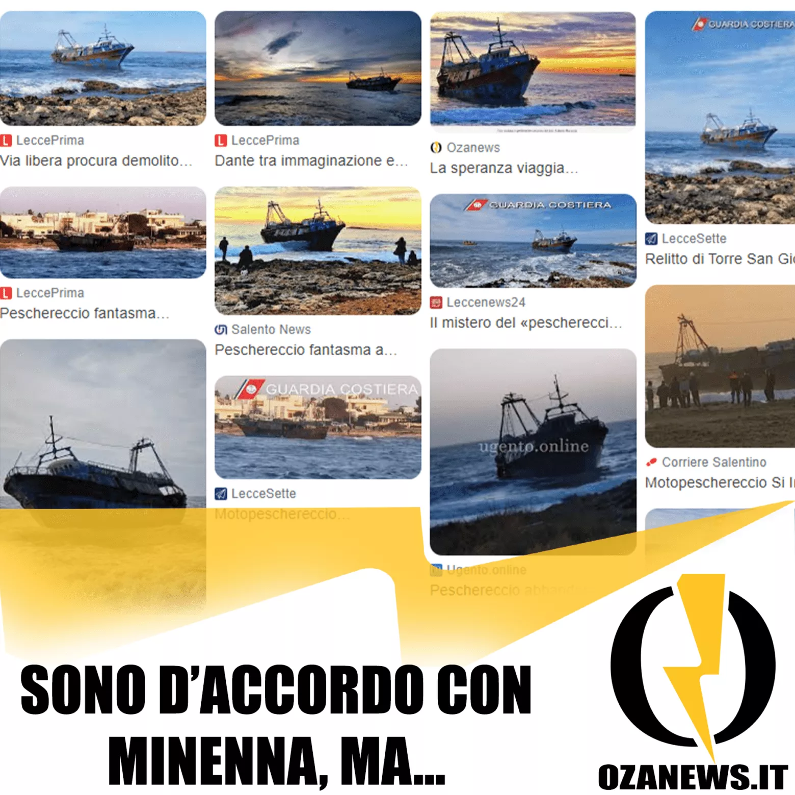 una soluzione per la barca incagliata a torre san giovanni