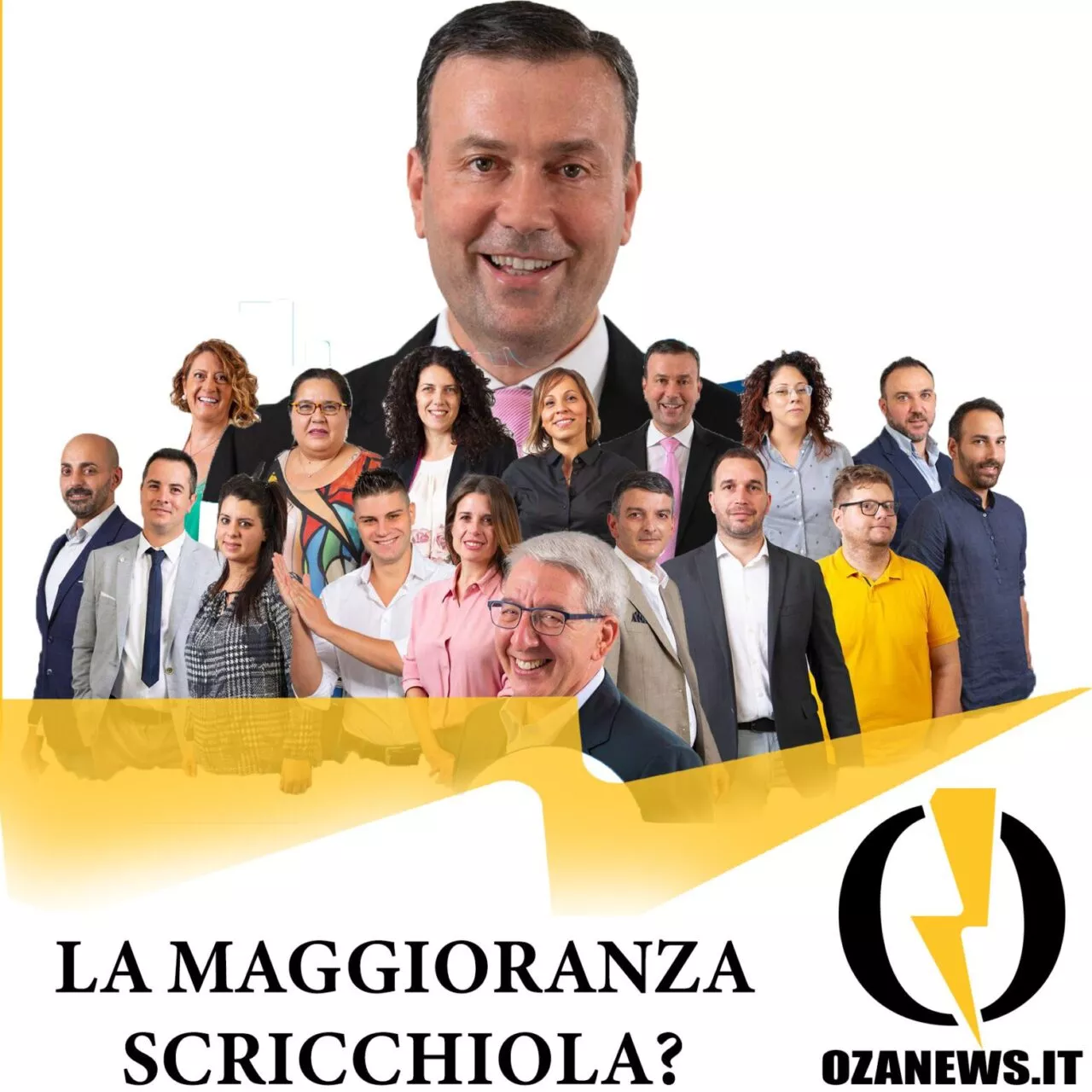 la maggioranza di ugento scricchiola