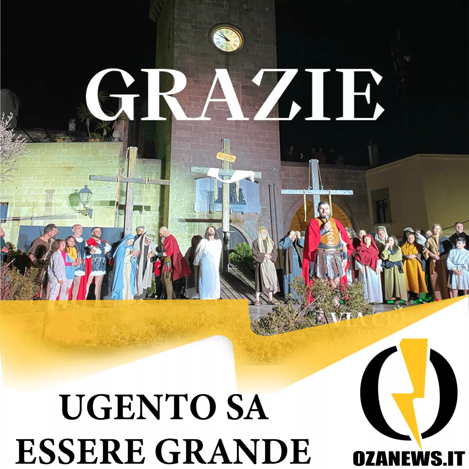 ugento sa essere grande via crucis vivente