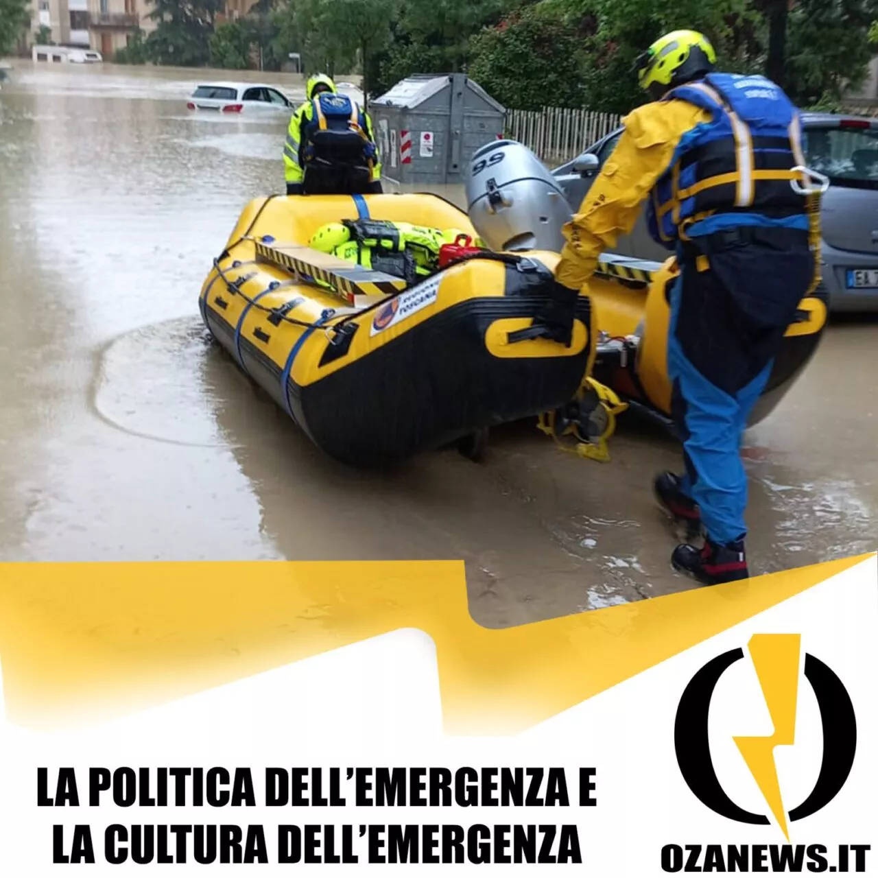 La politica dell’emergenza e la cultura dell'emergenza ugento