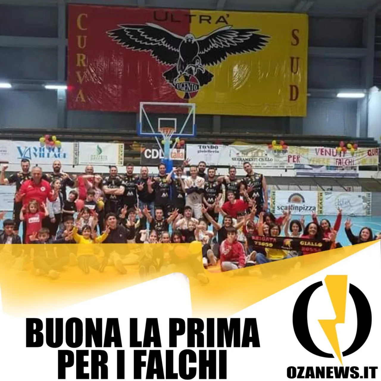 buona la prima per i falchi ugento