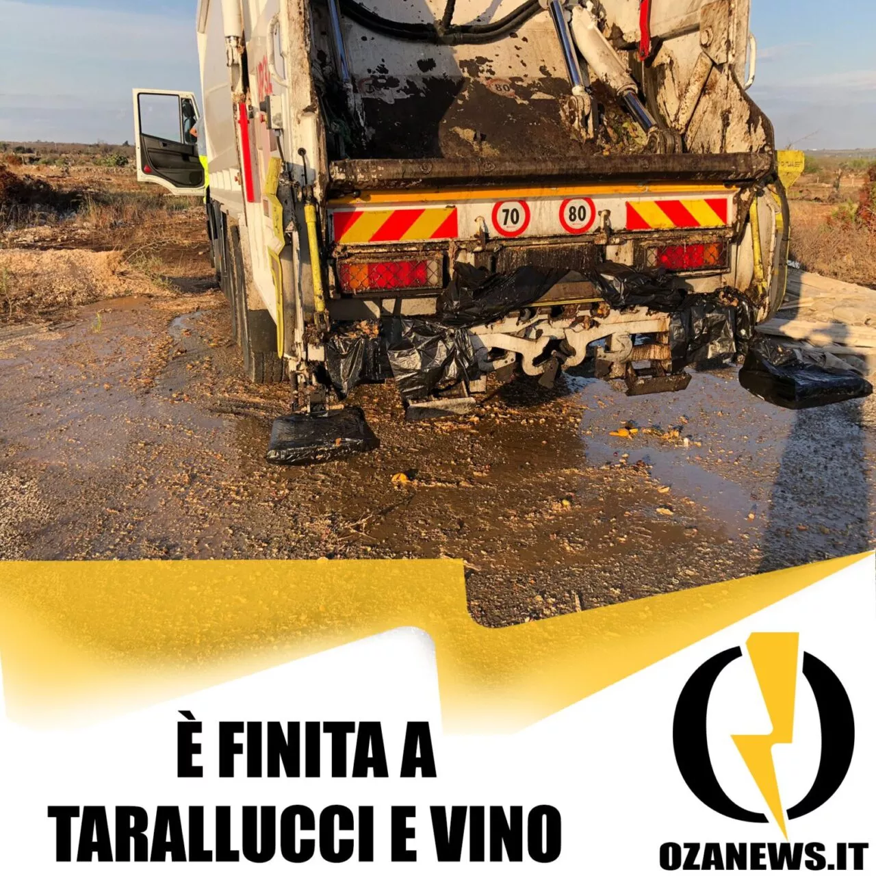 finita a tarallucci e vino lo smaltimento di percolato a Ugento