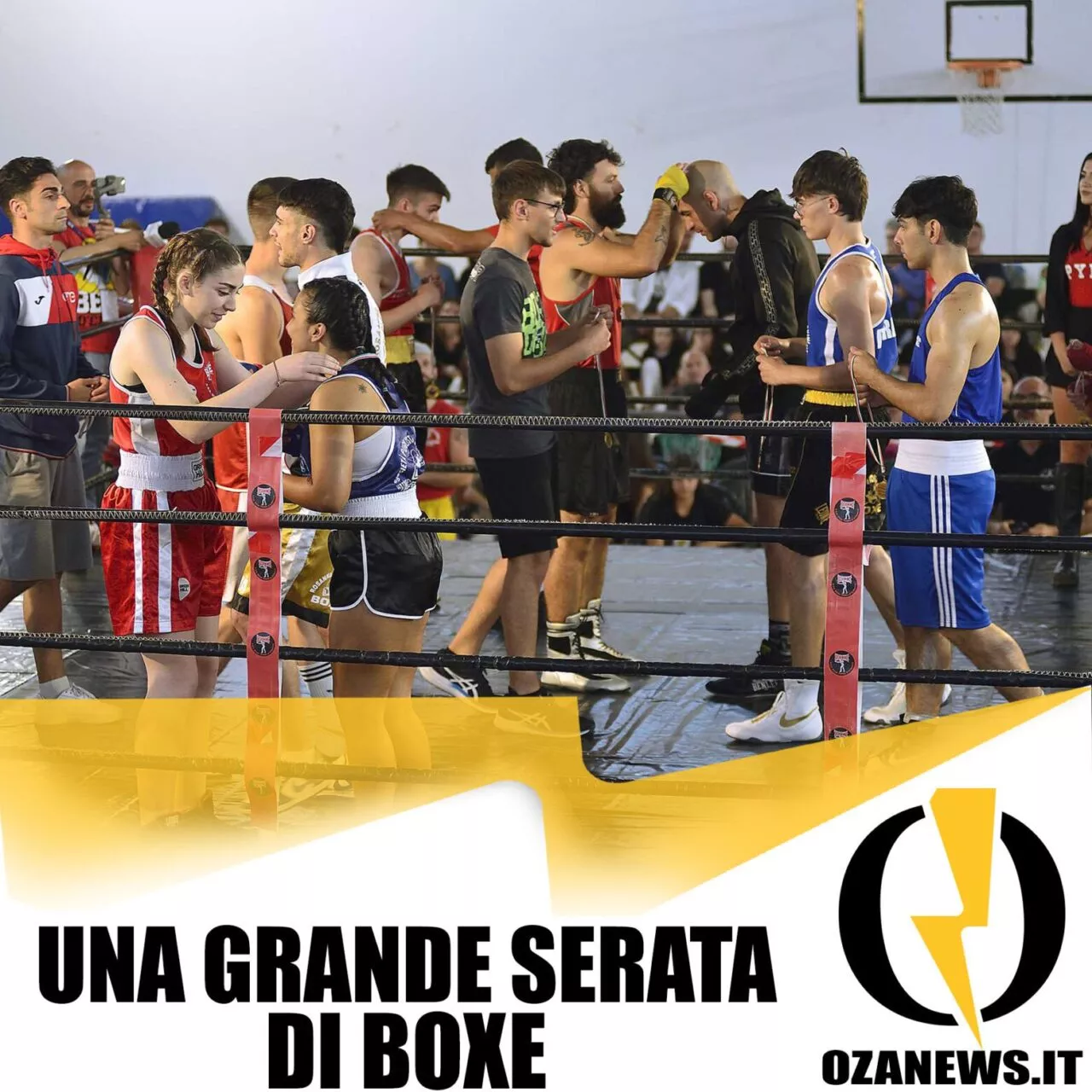 una grande serata di boxe a gemini ugento