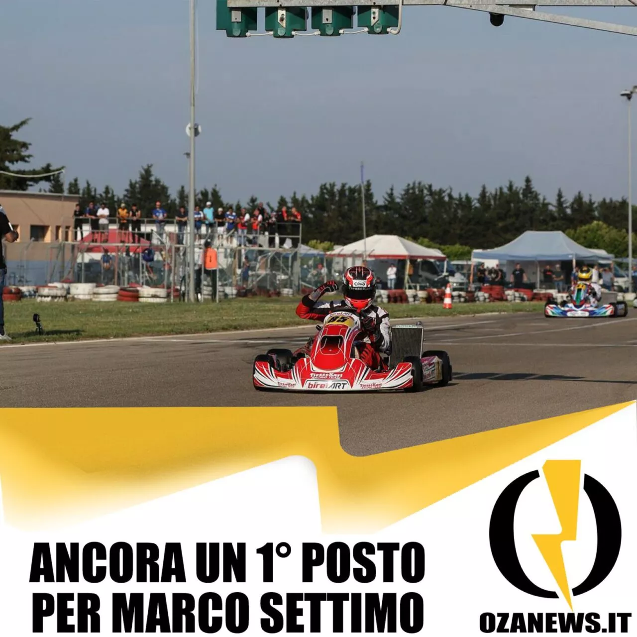 un altro primo posto per marco settimo ugento