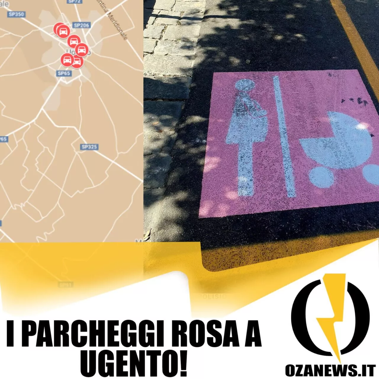 i parcheggi rosa arrivano a ugento_