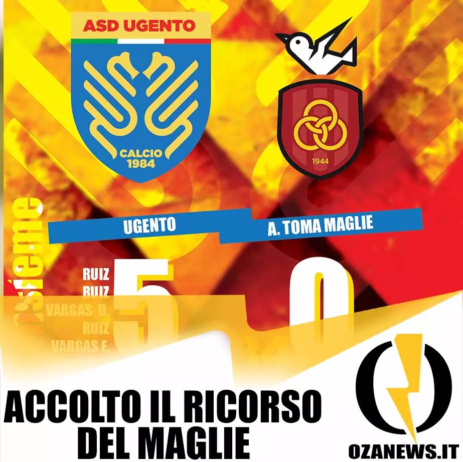 Accolto Il Ricorso Del Toma Maglie Ugento Eccellenza