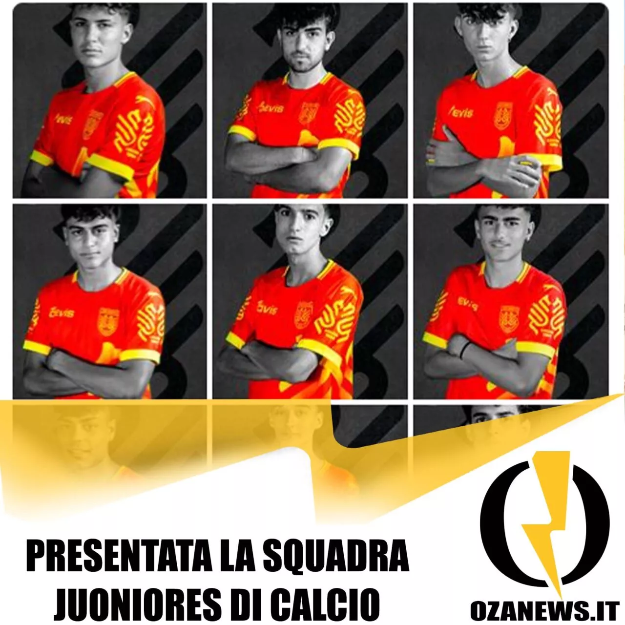 Presentata La Squadra Juniores Di Calcio A Ugento