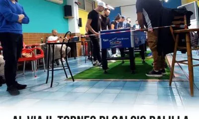 al via il torneo di calcio balilla a Ugento