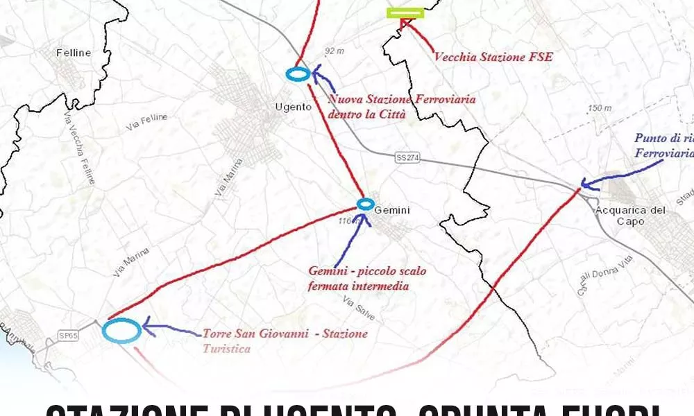 Stazione Di Ugento Spunta Fuori La Proposta Del 2017
