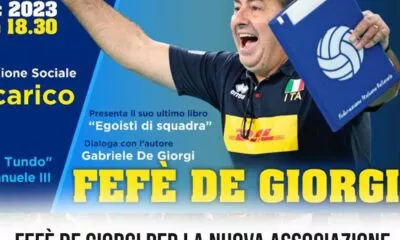 Fefe De Giorgi Per La Nuova Associazione Cristiano Tricarico