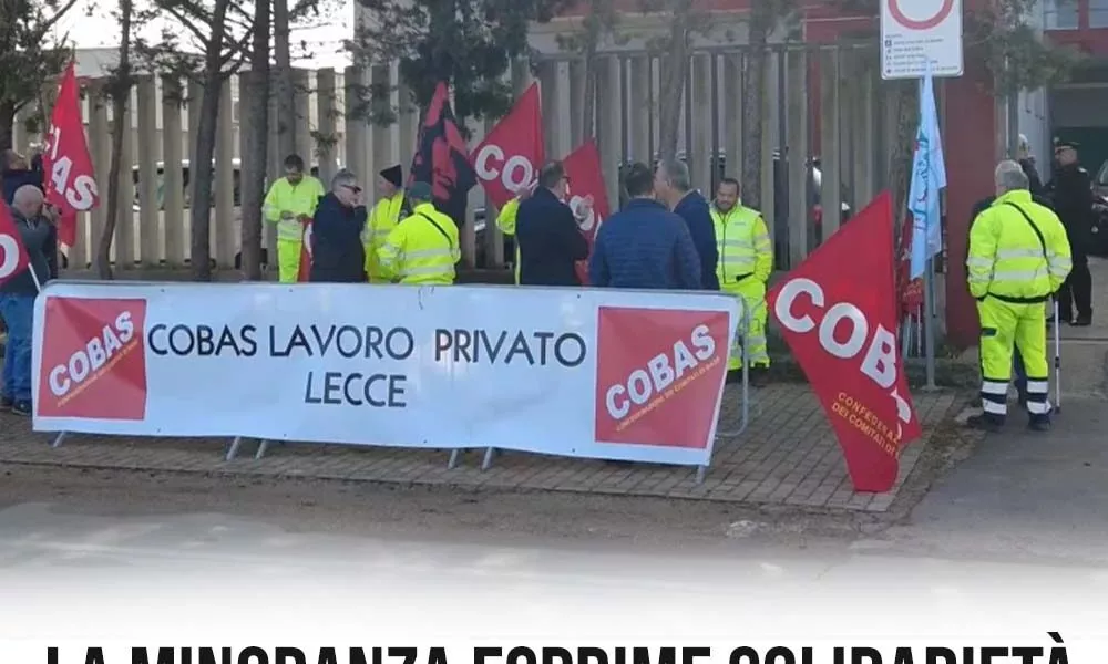 La Minoranza Di Ugento Esprime Solidarieta Ai Lavoratori Ecotecnica