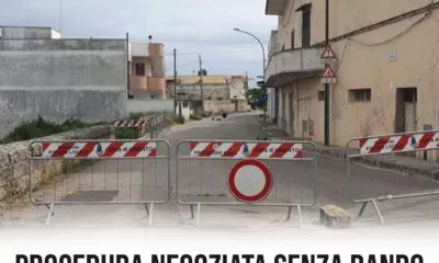 procedura negoziata senza bando per ricostruire via barco
