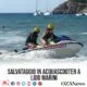 Salvataggio In Acquascooter A Lido Marini