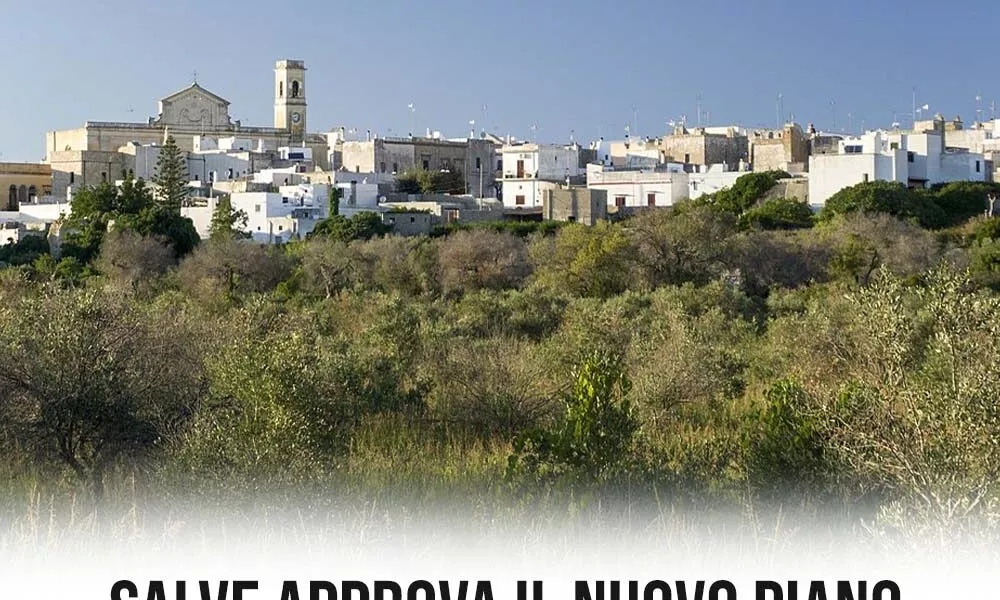 salve approva il nuovo piano urbanistico generale