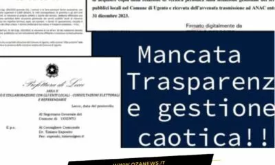 Esposito Allattacco Sulla Trasparenza A Ugento