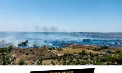 Ugento Assediata Dal Fuoco Una Giornata Di Paura E Distruzione