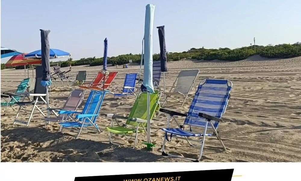 Il Malcostume Degli Ombrelloni Segnaposto Incivilta Estiva E Silenzi Istituzionali Anche A Ugento