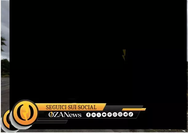 Otranto Coast Guard environmental checks. Coast Guard vehicle near a waste site with caution tape. Cruise ship pollution.