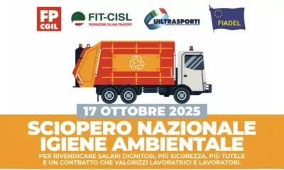 Igiene Ambientale Sciopero Nazionale 17 Ottobre