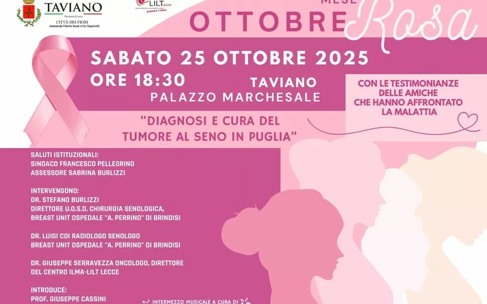 Taviano in Rosa: Prevenzione e Testimonianze sul Tumore al Seno