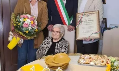 Alliste festeggia i 100 anni di Nonna Luigia