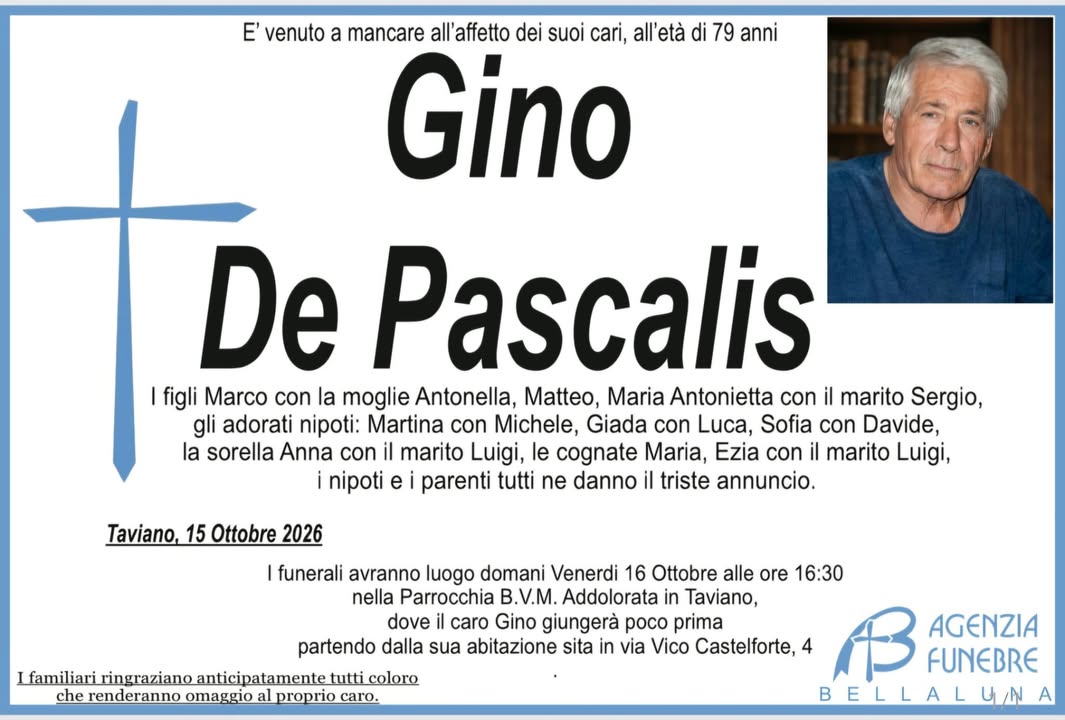 Manifesto Gino De Pascalis